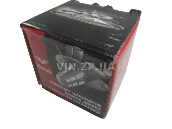 Замок багажника ВАЗ 2101, 21011, с личинками, замок 1шт + личинка 2шт + ключ 2шт VORTEX 2