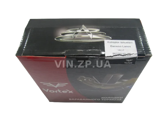 Колодки тормозные задние VORTEX Ланос, Сенс, Нексия, комплект 4шт, 96226110 2