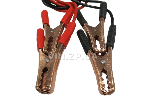 Стартовые провода прикуривания 150A СИЛА 2.5м, комплект 2 шт, сумка 3