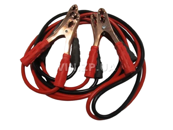 Стартовые провода прикуривания 300A СИЛА 3.0м, комплект 2 шт, сумка 2