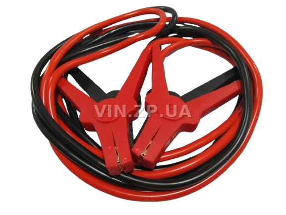 Стартовые провода прикуривания 500A СИЛА 3.5м, комплект 2 шт, клеммы в полной изоляции, сумка 2