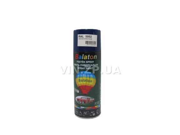 Краска эмаль алкидная синяя универсальная RAL 5002 BALATON аэрозоль 400 мл 2