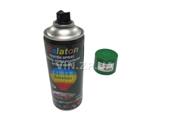 Краска эмаль алкидная зеленая универсальная RAL 6029 BALATON аэрозоль 400 мл 4