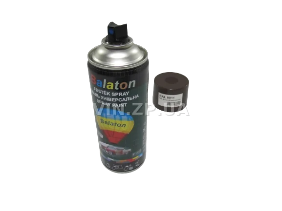 Краска эмаль алкидная коричневая универсальная RAL 8011 BALATON аэрозоль 400 мл 4