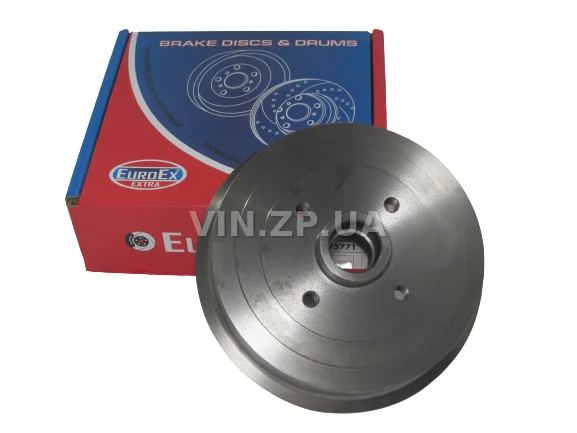Барабан Тормозной Задний Ланос Сенс EuroEx Чугунный Со Ступицей 96193771 2