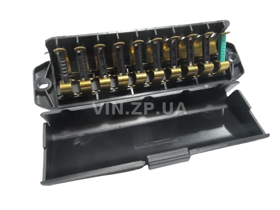 Блок предохранителей ВАЗ 2101, 2102, 2103, 2106 STANDARD большой, старого образца, 10 предохр.