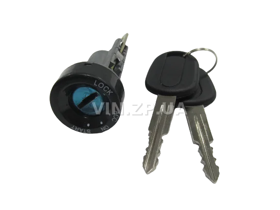 Замок зажигания Ланос, Сенс, с двумя ключами OEM 95710801 EuroEx 2