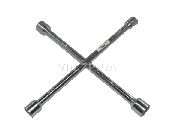 Ключ колёсный балонный 23 х 21 х 19 х 17 VORTEX "крест"