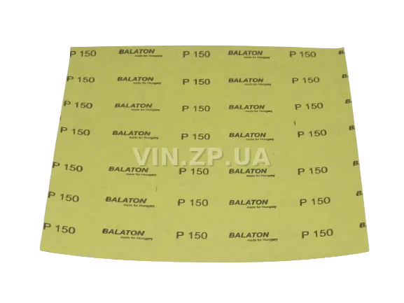 Бумага наждачная водостойкая P150 1шт BALATON зерно 150, 230 х 280 мм 3