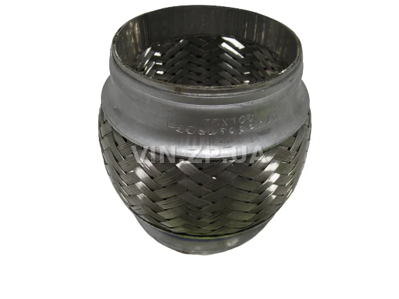 Гофра глушителя и приемной трубы 75 х 100 FSO 3-х слойная