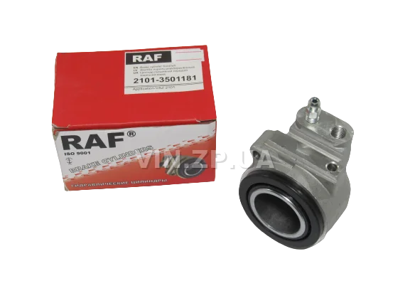 Цилиндр тормозной передний наружный левый суппорт RAF ВАЗ 2101, 2102, 2103, 2104, 2105, 2106, 2107