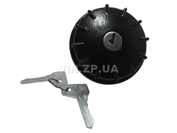 Крышка бензобака Таврия 1102-05, ВАЗ 2101, 2103, 2104, 2105, 2106, 2107, 2121, 21213, 21214, с ключами, металлическая ЦАМ