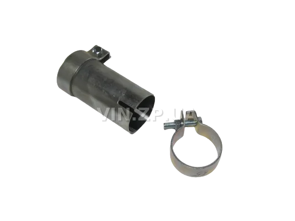 Хомут коннектор глушителя 51-54 мм СпецКомплект муфта длина 125 мм 4
