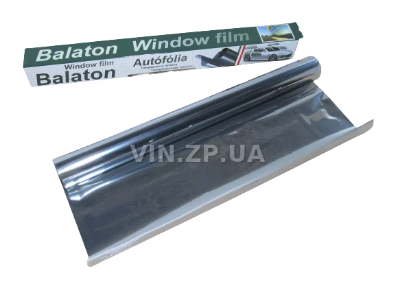 Пленка тонировочная зеркальная BALATON Silver - SRС - 5%, 500 х 3000 мм