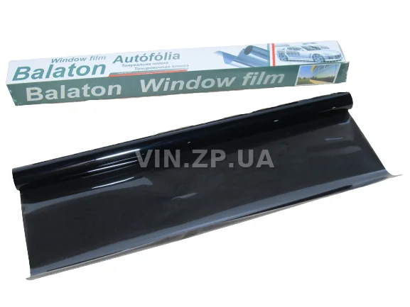 Пленка тонировочная средне-черная BALATON Dark Black - 15%, 500 х 3000 мм