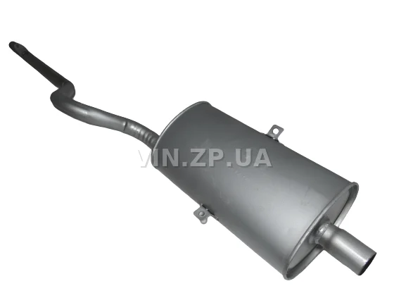 Глушитель Москвич 2140, 412 ТЕКС задний, двойная прокатка швов 2