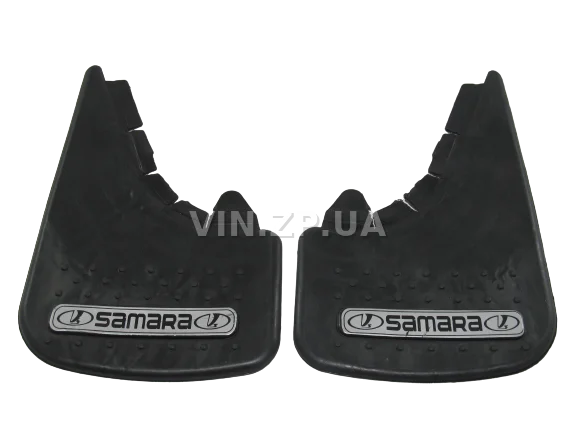Брызговики ELEGANT универсальные леговые автомобили, "SAMARA", к-кт 2 шт, 350 х 225 мм, резина 3