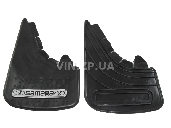 Брызговики ELEGANT универсальные леговые автомобили, "SAMARA", к-кт 2 шт, 350 х 225 мм, резина 4