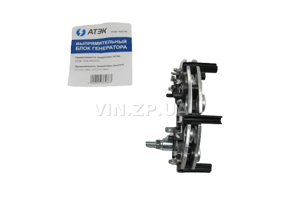 Диодный мост Таврия 1102, 1103, 1105, Сенс АТЭК генератора 1102-3701010-65А, 80А, Г97Т.3701 2