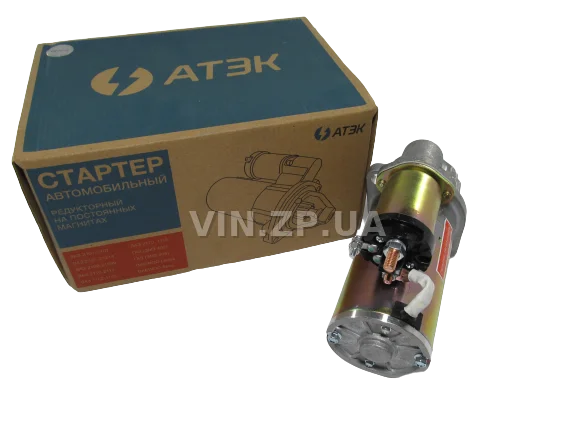 Стартер АТЭК ГАЗ дв.402, 406, УМЗ-4215, Москвич 412, 2140, малый редукторный 3