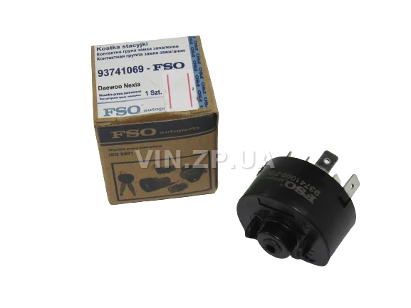 Контактная группа замка зажигания Нексия, Эсперо, Матиз FSO OEM 93741069