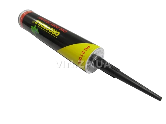 Герметик для швов 310мл CROCODILE полиуретановый чёрный, под пистолет 3