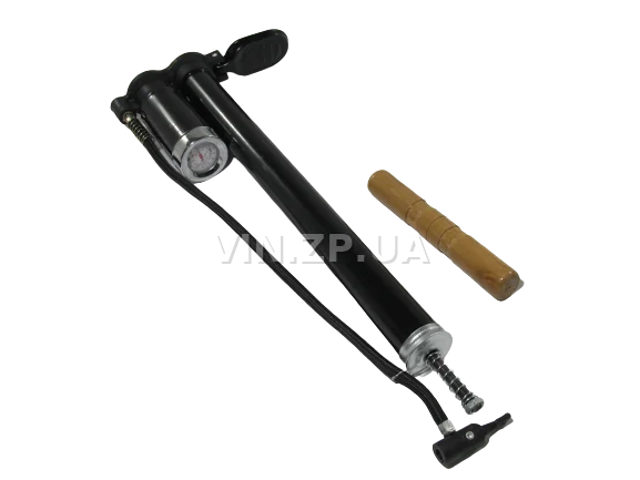 Насос ручной АЛЯСКА размер цилиндра 38 х 500, давление 7 Атм, с манометром 4