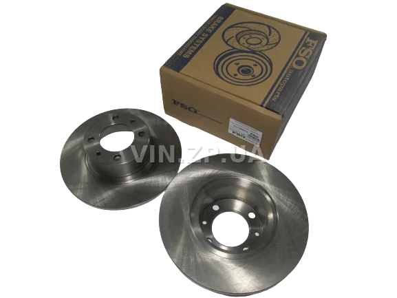 Диск тормозной ВАЗ 2101, 2102, 2103, 2104, 2105, 2106, 2107 FSO передний, к-кт 2шт