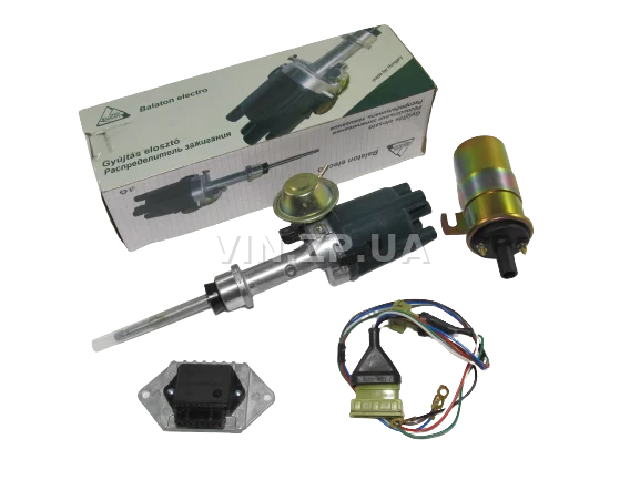 Бесконтактное зажигание ВАЗ 2101-2106 BALATON низкий блок, трамблер корот, катушка, коммут., проводка
