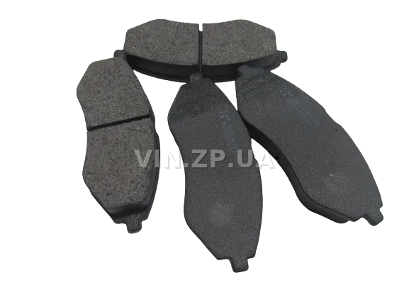 Колодки тормозные передние LSA Авео 1.4, 1.5, 1.6, комплект 4шт, 96534653 2