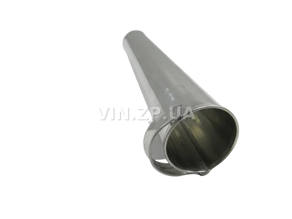 Лейка переходник-адаптер дизель под клапан (Евро-5, 6) ВИДЕКС d носика 25мм, L-140мм