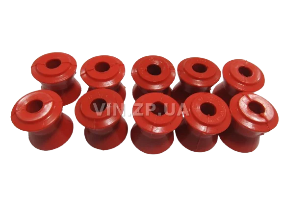 Втулки реактивных тяг штанг ВАЗ 2121, 21213, 21214, 2123 RAF к-кт 10шт, полиуретан 2121-2919042 2