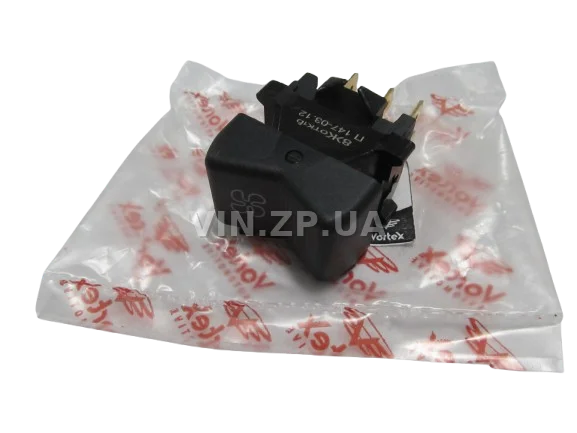 Выключатель оборотов печки ВАЗ 2104, 2105, 2107, ГАЗ, УАЗ VORTEX 3 положения, 6 контактов (147-06.12) 3