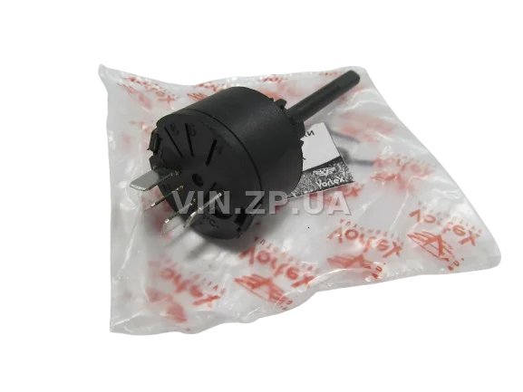 Выключатель оборотов печки ВАЗ 2108, 2109, 21099, Таврия 1102, 1103 VORTEX 3 полож, 4 конт, 63.3709 3