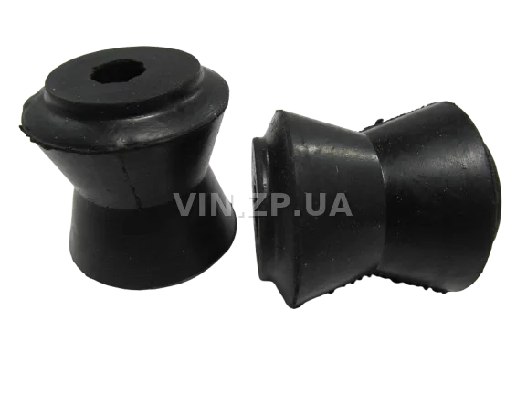 Втулки реактивных тяг штанг ВАЗ 2101, 2102, 2103, 2104, 2105, 2106, 2107 AWEL комплект 10шт, резина 3