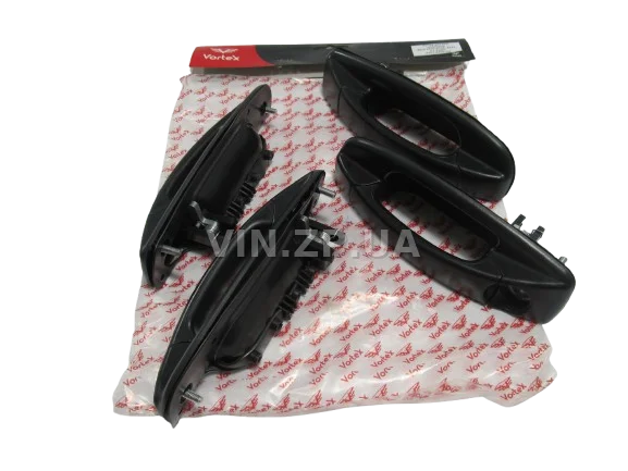 Ручка двери ВАЗ 2101, 2102, 2103, 2106, наружная, Евро, к-кт 4шт VORTEX