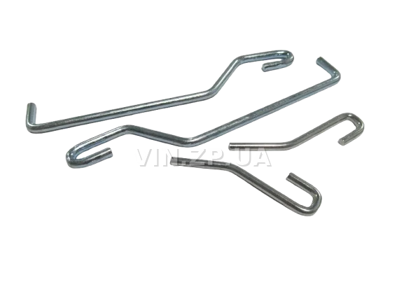 Ручка двери ВАЗ 2104, 2105, 2107, наружная, Евро, к-кт 4шт VORTEX 4