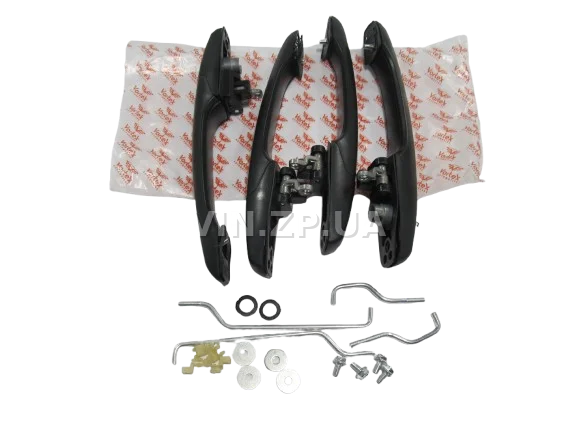 Ручка двери ВАЗ 2109, 21099, 2114, 2115, наружная, Евро, к-кт 4шт VORTEX