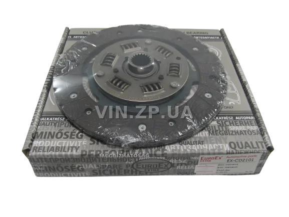 Диск сцепления ВАЗ 2101, 2102, 2103, 2104, 2105, 2106, 2107 EuroEx