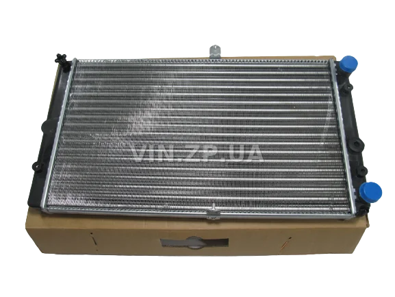 Радиатор охлаждения  EuroEx ВАЗ 2110, 2111, 2112, алюминиевый, универсальный инжектор + карбюратор