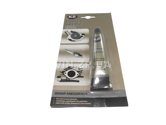 Смазка медная высокотемпературная K2  BOND COPPER GREASE 20мл, пластичная паста