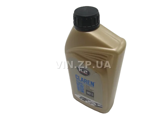 Омыватель стекла зимний -80С° К2 Claren Windshield Washer, концентрат 1л