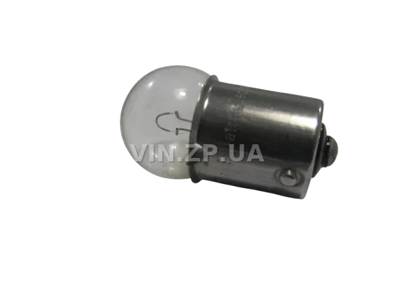 Лампа 12V R10W, цоколь BA15S BALATON габариты, 1 контактная белая, 10 Вт