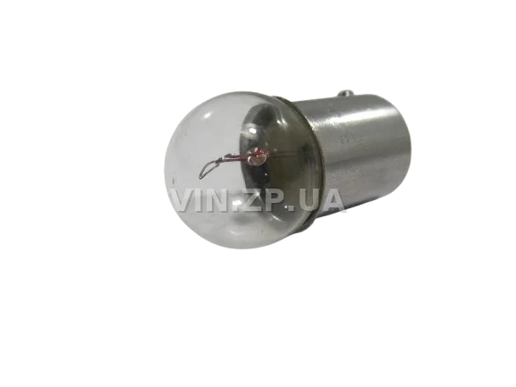 Лампа 12V R5W, цоколь BA15S BALATON габариты, 1 контактная белая, 5 Вт