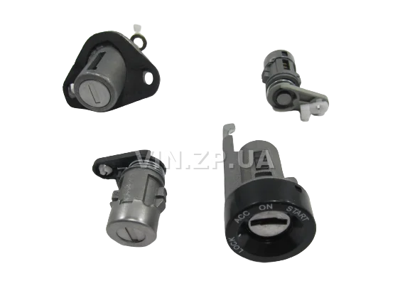 Замок зажигания Ланос, Сенс, с личинками  дверей и багажника, к-кт с ключами ОЕМ 96213542 EuroEx 2