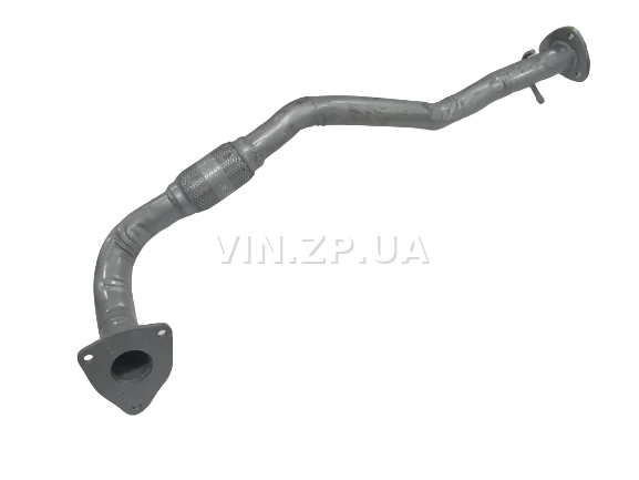 Труба приемная Ланос 1.5, Сенс 1.5, седан, хетчбэк ТЕКС с гофрой OEM 96352212