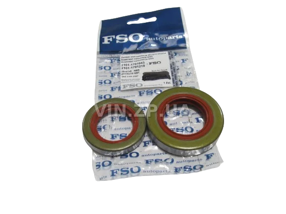 Сальник КПП FSO ВАЗ 2101, 2102, 2103, 2104, 2105, 2106, 2107, к-кт 2шт