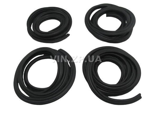 Уплотнитель двери ВАЗ 2109, 21099, 2114, 2115, комплект 4шт-2корот+ 2длин. RAF