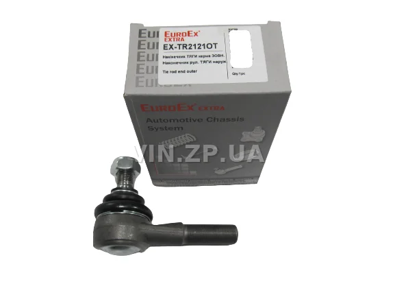 Наконечник рулевой EuroEx ВАЗ 2101, 2102, 2103, 2104, 2105, 2106, 2107, 2121, 2120, 21213, наружный короткий