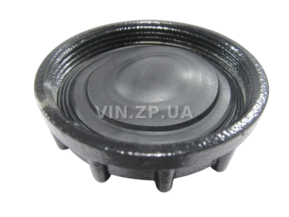 Крышка бензобака Таврия 1102-05, ВАЗ 2101, 2103, 2104, 2105, 2106, 2107, 2121, 21213, 21214, металлическая, чёрная ЦАМ 2